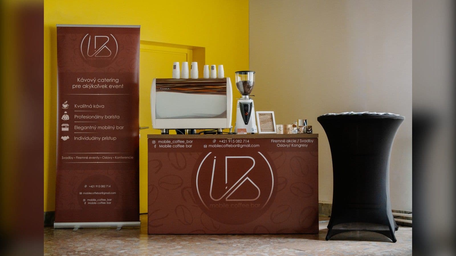 Mobile coffee bar – úvodná fotka