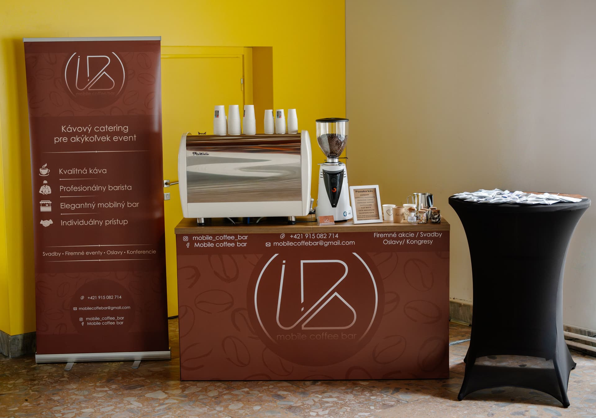 Kávový catering pre akýkoľvek event