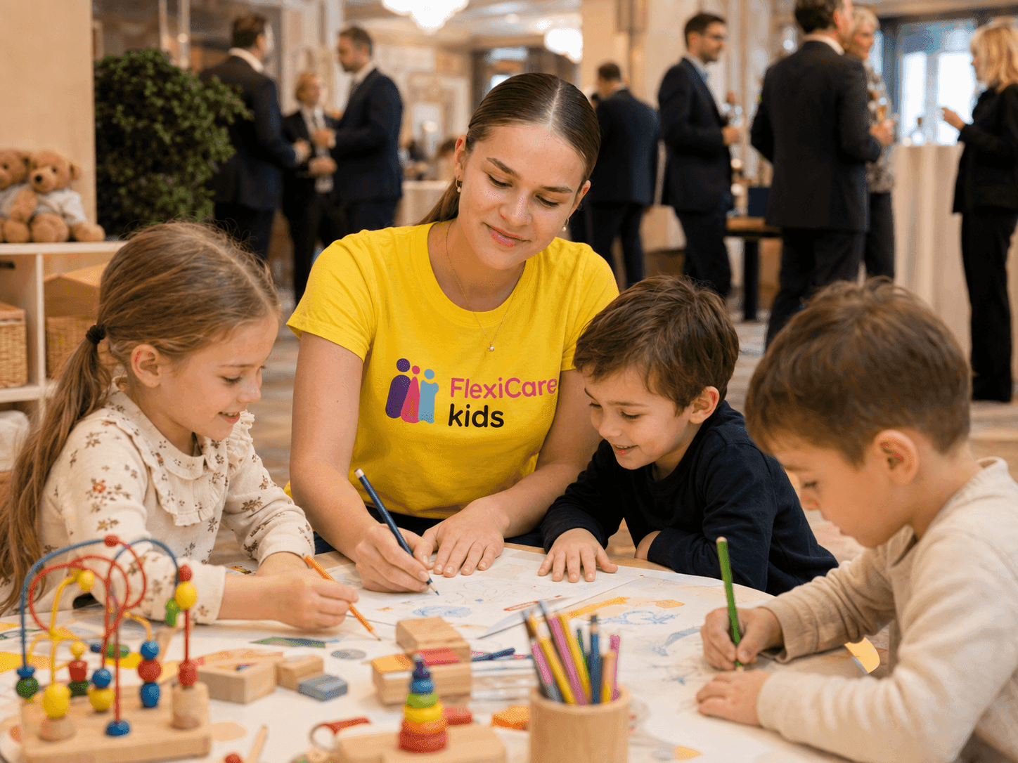 Babysitting na firemný event alebo konferenciu