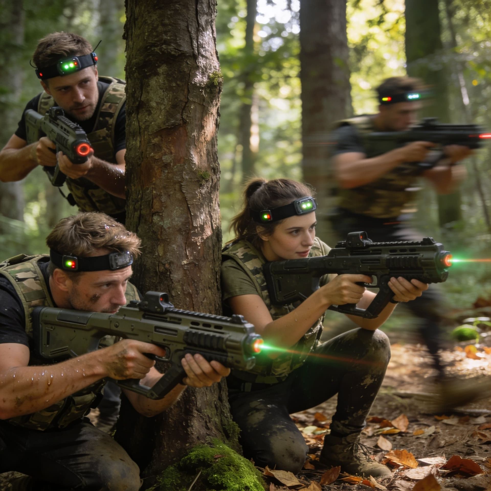 Lasertagová misia